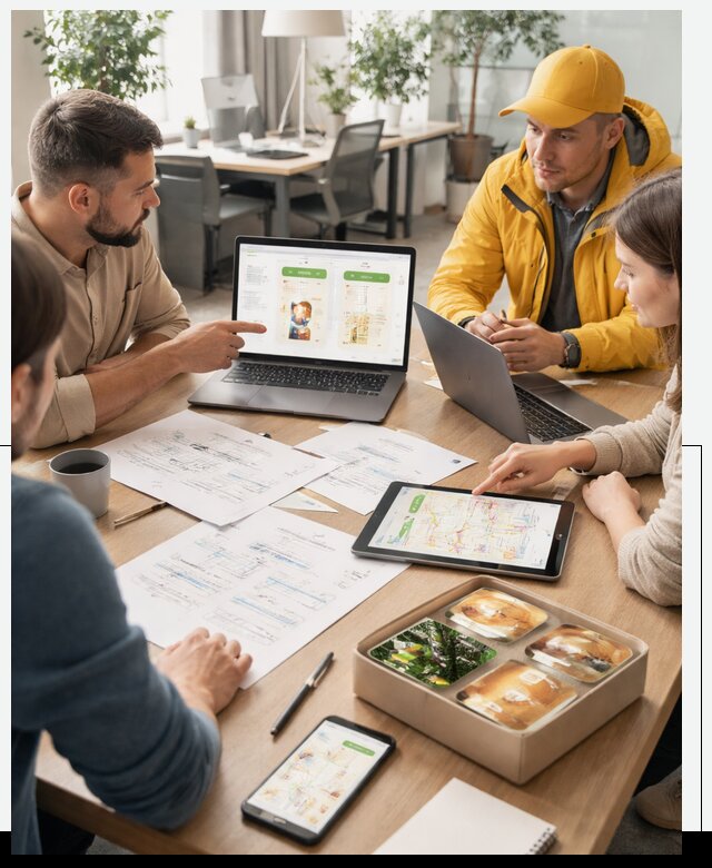 Разработка агрегатора доставки еды в Узловой от 15278 р., АвикейЗлв