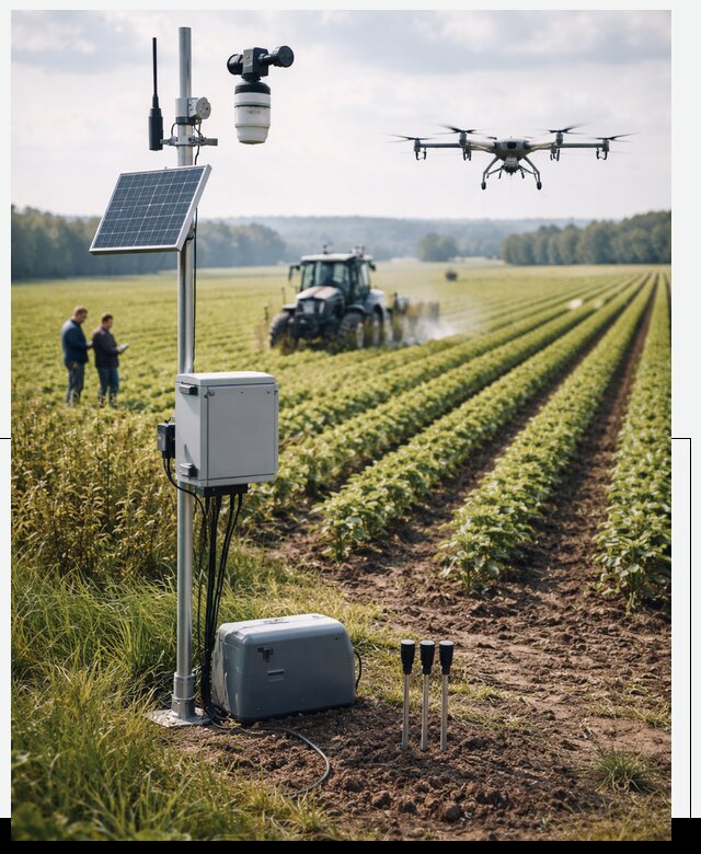 Разработка IoT мониторинга полей в Узловой от 8657 р. | АвикейЗлв